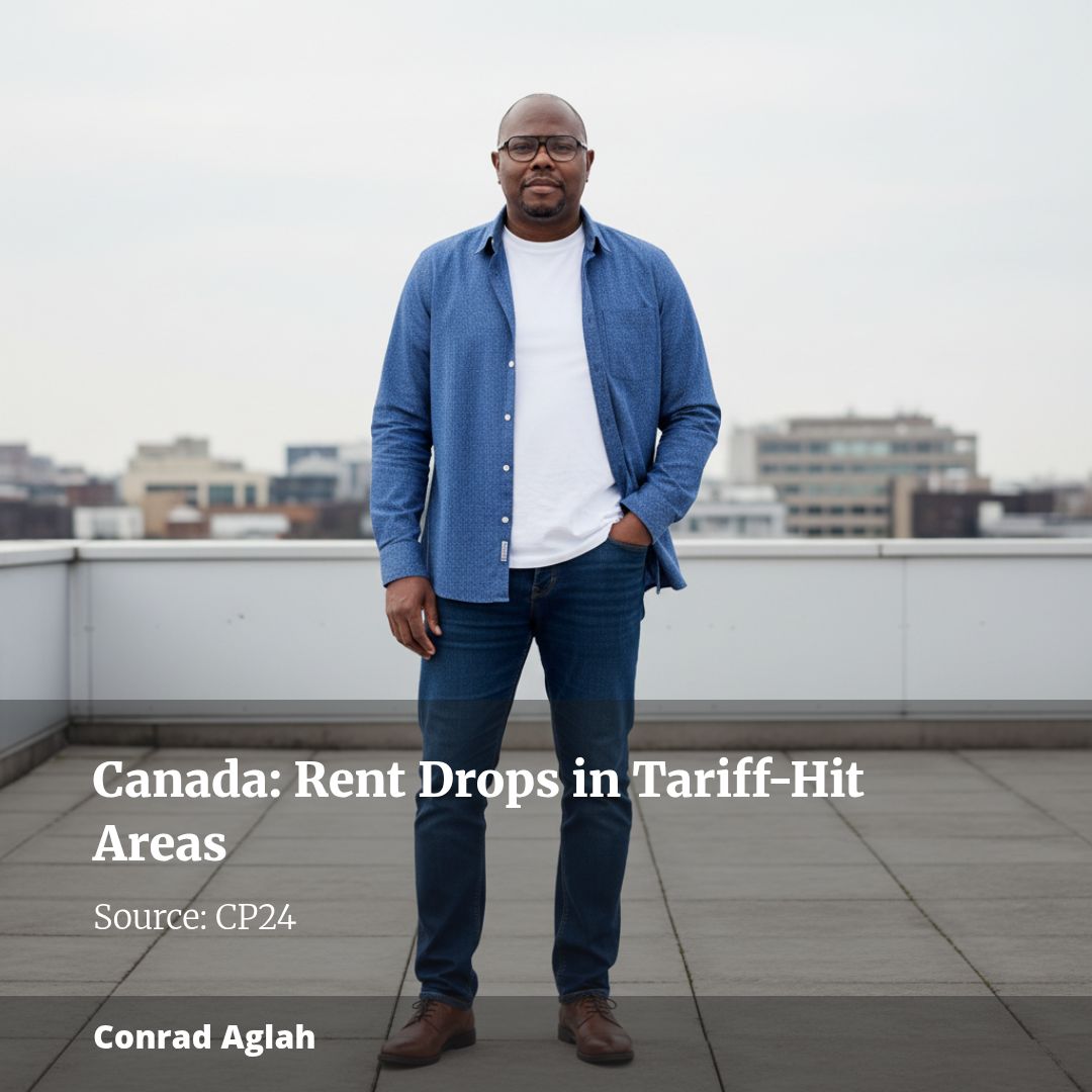 Tariff-Exposed Areas in Canada Enjoy Rapid Rent Relief